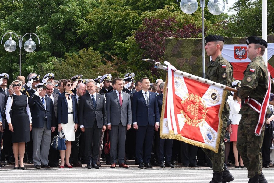 Uroczyste odsłonięcie pomnika Polski Morskiej // fot. Michał Puszczewicz