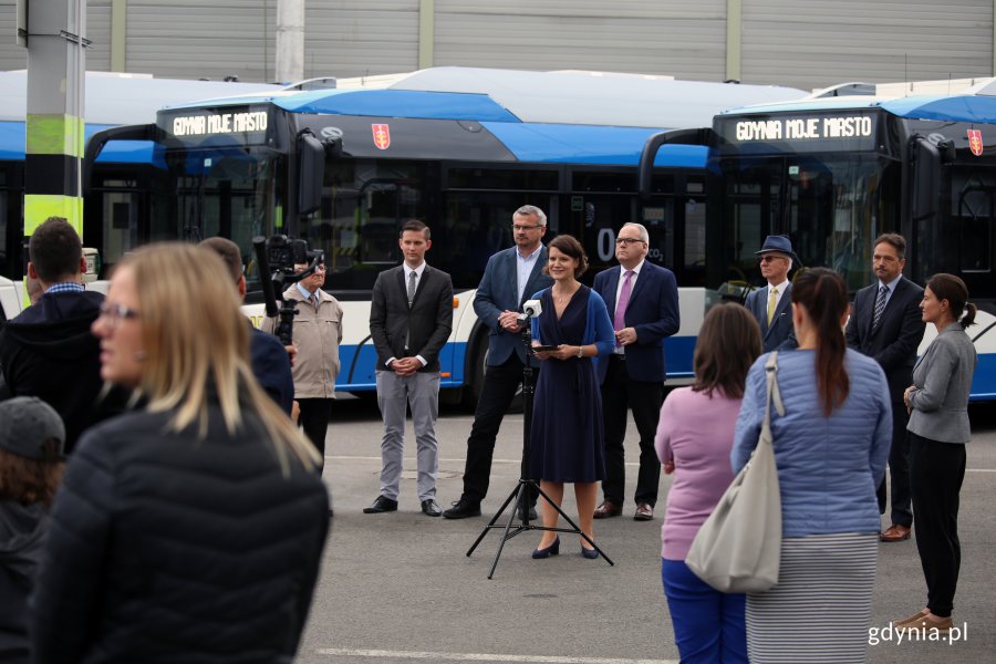 Sześć nowych Solaris Trollino 12 Electric - supertrolejbusów, które pojadą bez spalin na północ Gdyni, fot. Przemysław Kozłowski