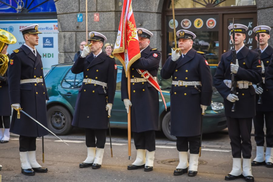 Miejskie uroczystości pod pomnikiem Ofiar Terroru Komunistycznego przy ul. Pułaskiego, fot. st. chor. szt. mar. Piotr Leoniak