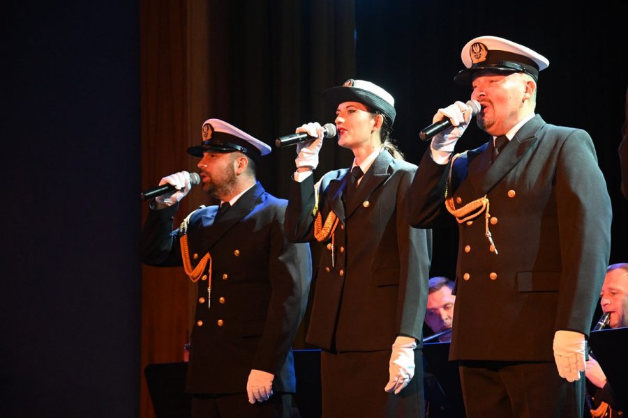  Uroczyste obchody 25-lecia Rejonowego Zarządu Infrastruktury w Gdyni. Koncert ORMW w Gdyni. Fot. Zygmunt Gołąb 