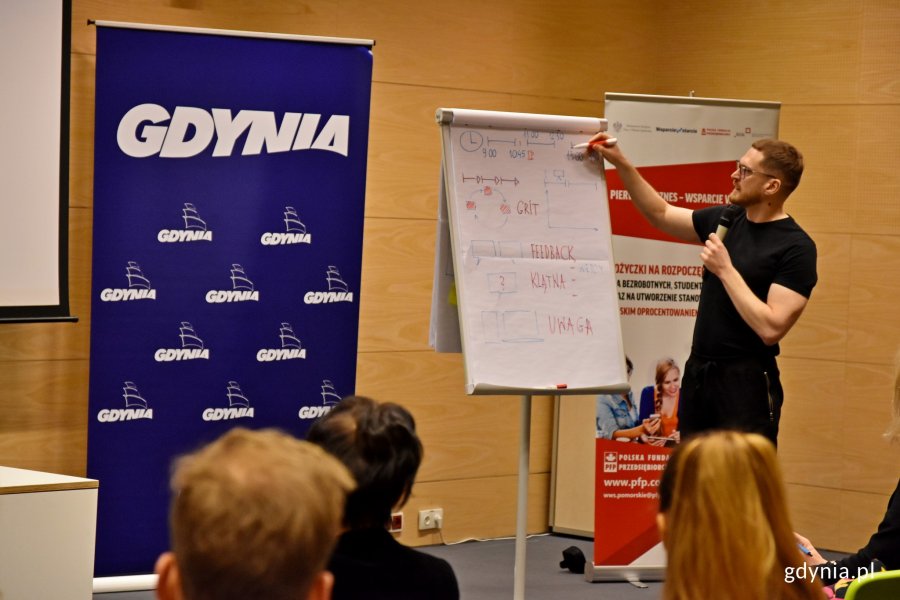 Trwają szkolenia w ramach konkursu Gdyński Biznesplan // fot. Paweł Kukla