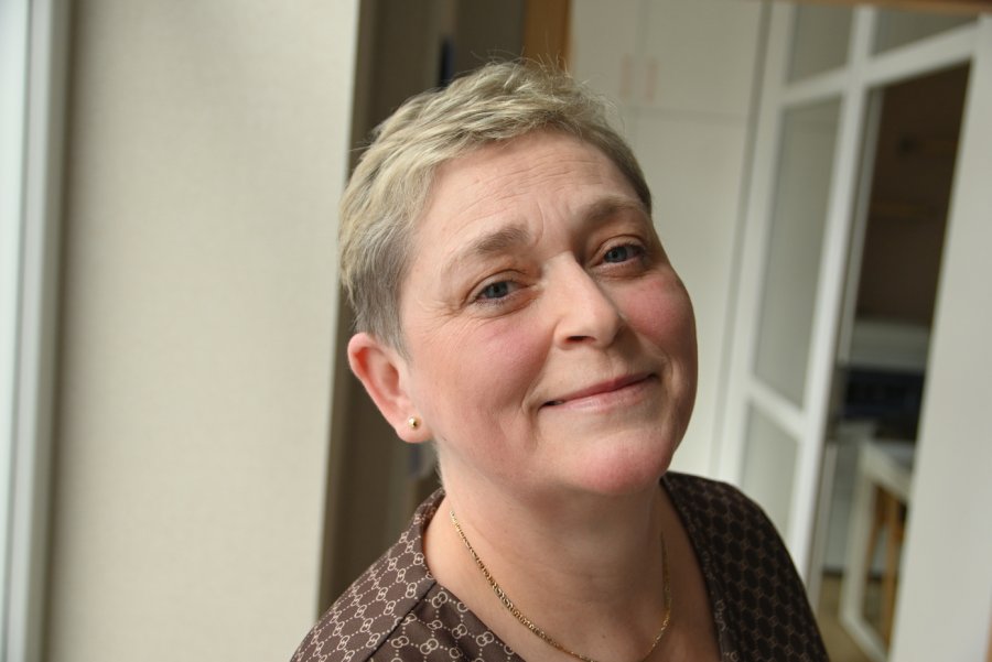 Przewodnicząca PSONI koło w Gdyni Magdalena Borowska. Fot. Zygmunt Gołąb 