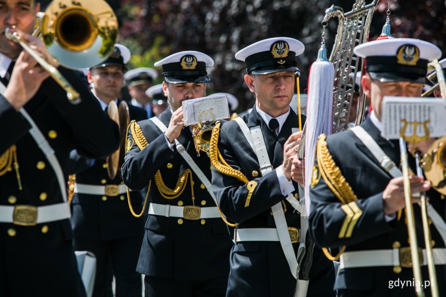 Ceremonia pożegnania admirała floty Ryszarda Łukasika, fot. Karol Stańczak 