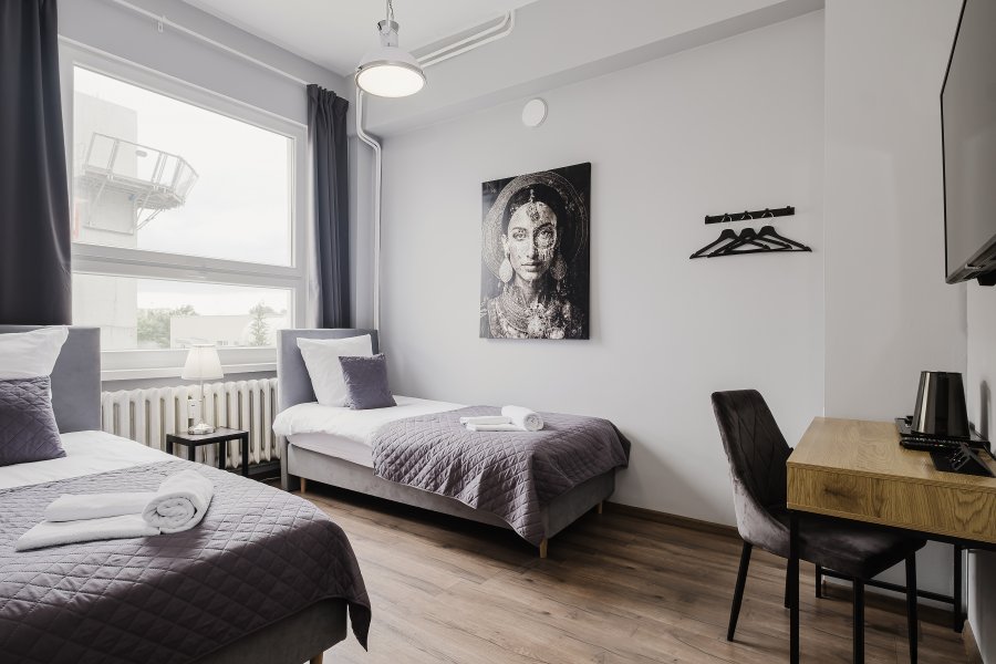 Hala Hostel jeden z pokoi