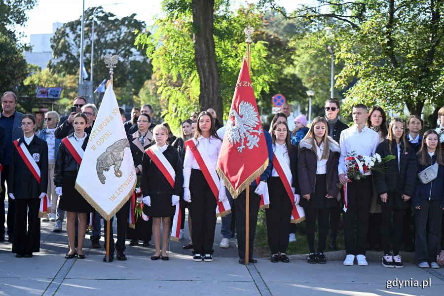  Dzień Polskiego Państwa Podziemnego – uroczystości z okazji 86. rocznicy jego utworzenia pod Pomnikiem Armii Krajowej w Gdyni (fot. Michał Puszczewicz)