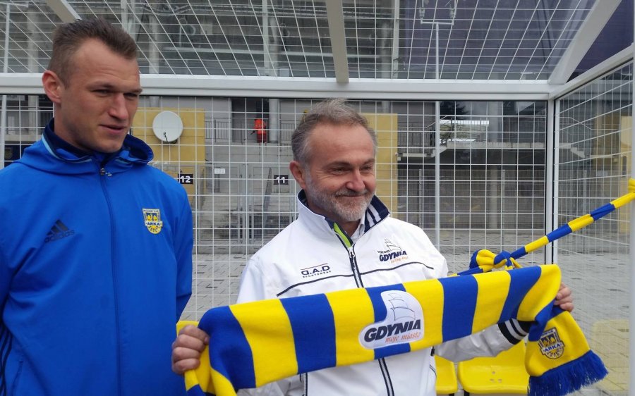 Otwarcie przystanku-bramki, fot. M. Urbaniak, gdyniasport.pl