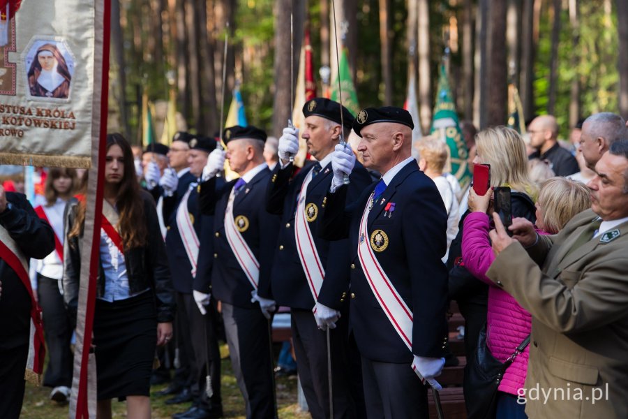 Uroczystości w Lesie Piaśnickim i uczestnicy