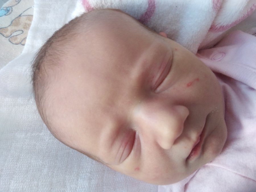 Olga, 53cm, 2950g, 22.07.21//fot. Szpitale Pomorskie Sp. z o.o.