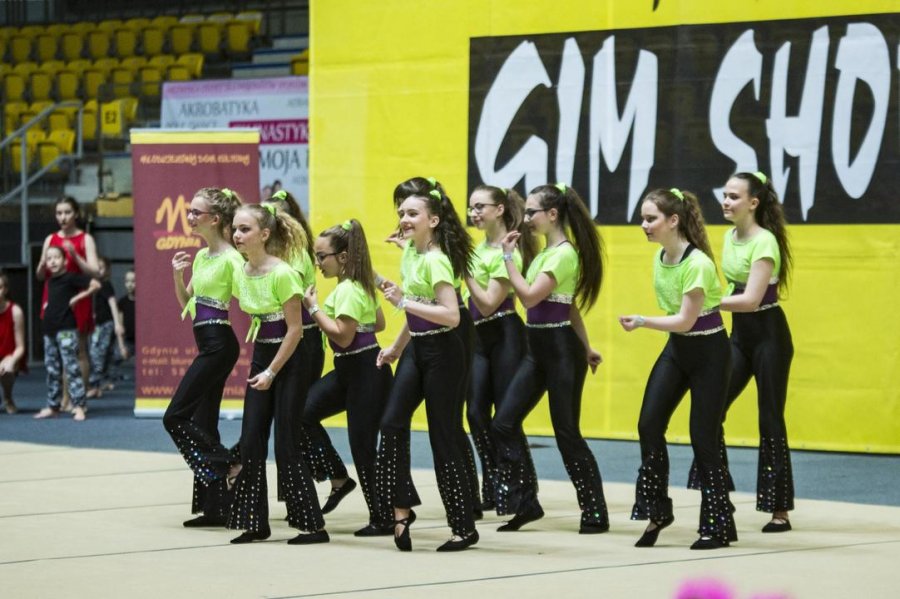 XIII Międzynarodowy Festiwal Formacji Gimnastyczno-Tanecznych „Gim Show 2018” odbył się w sobotę, 28 kwietnia // fot. Dawid Linkowski