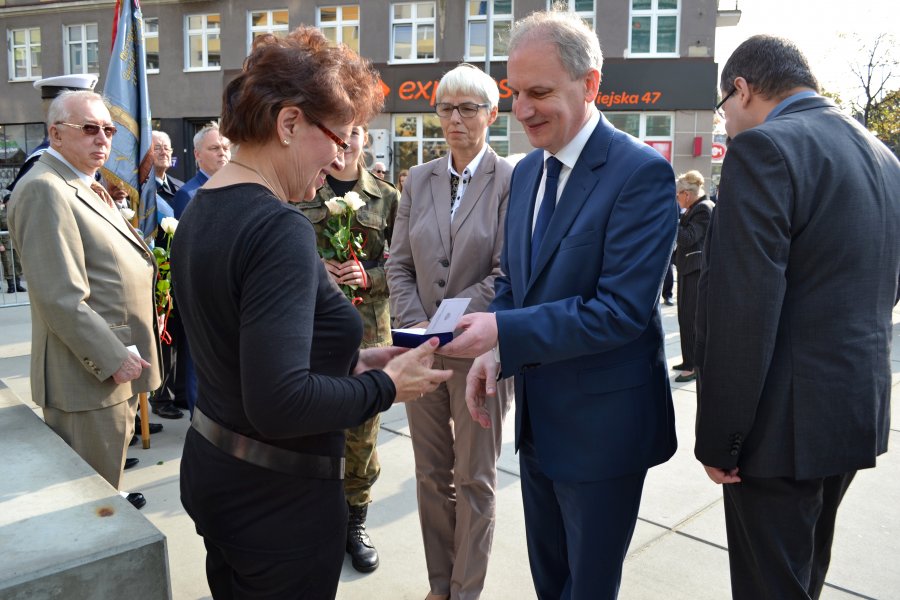 Obchody 78. rocznicy wysiedleń ludności cywilnej z Gdyni // fot. Barbara Betlejewska