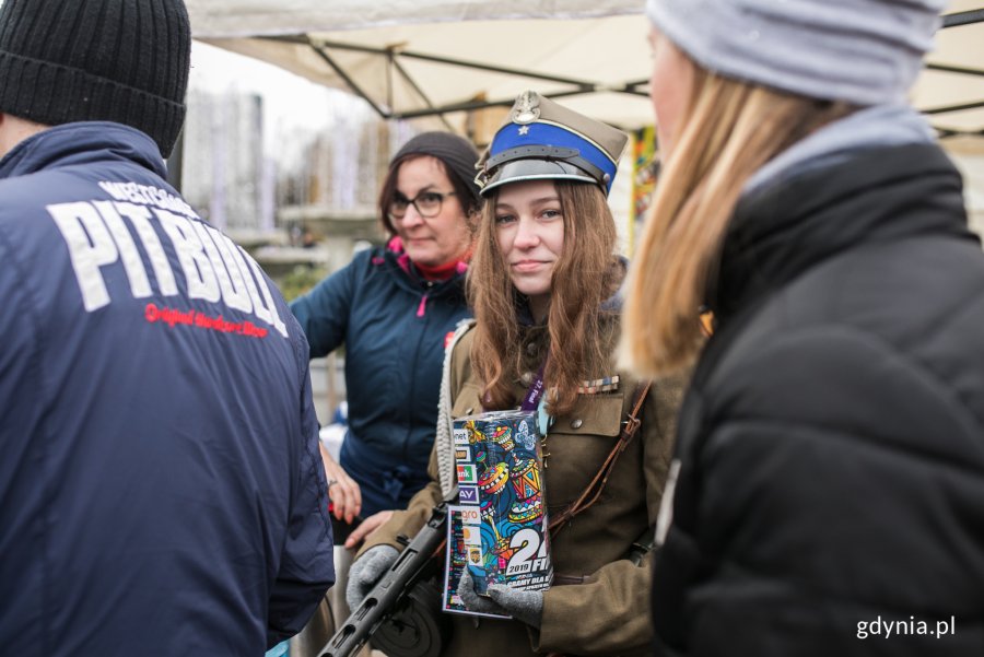 Niedzielny finał WOŚP w Gdyni, fot. Karol Stańczak