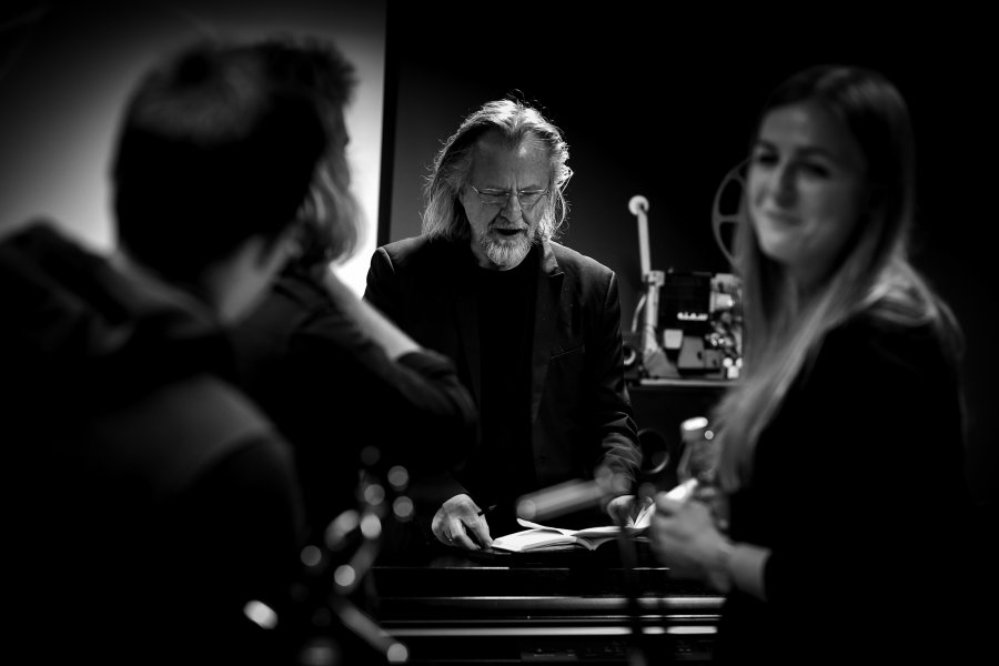 Warsztaty kompozycji muzyki filmowej w Gdyńskiej Szkole Filmowej // fot. Anna Rezulak