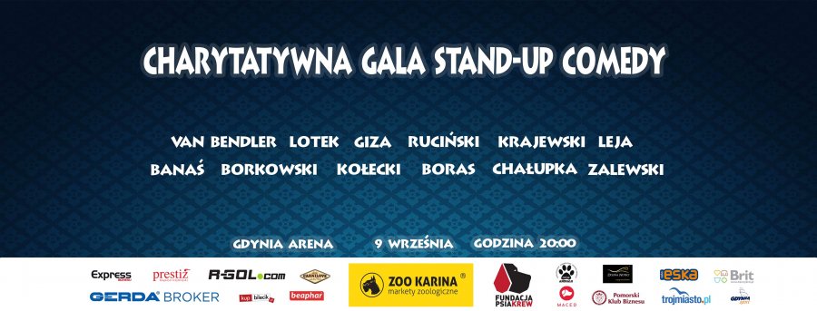 Charytatywna Gala Stand-Up Comedy // mat.prasowe