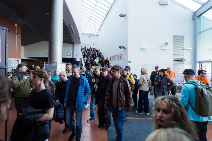 Sobotnie prelekcje cieszyły się dużym zainteresowaniem uczestnik&oacute;w (fot. Paweł Budziński)