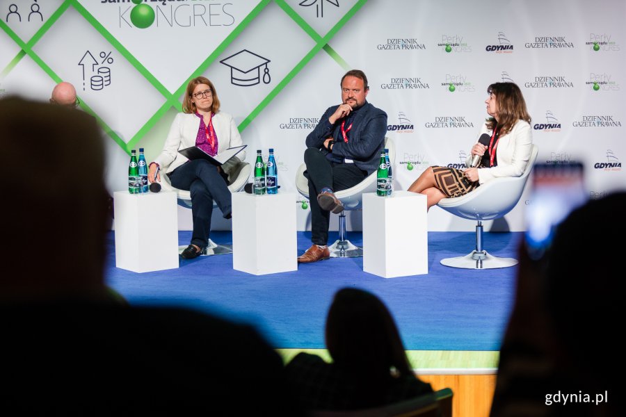 Pierwszy dzień kongresu „Perły Samorządu 2023” w Gdyni, fot. Karol Stańczak