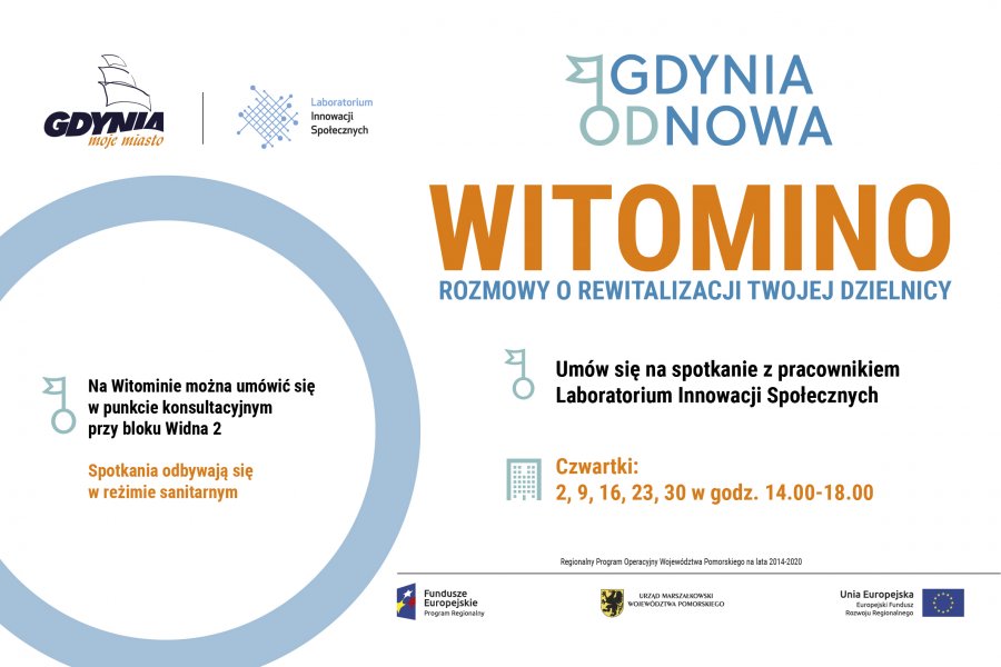 Terminy spotkań dla mieszkańców Witomina // mat. Laboratorium Innowacji Społecznych