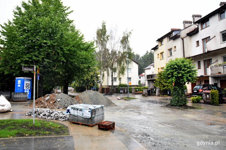 Przebudowa ulic Jowisza i Marsa na Chwarznie-Wiczlinie, fot. Kamil Złoch