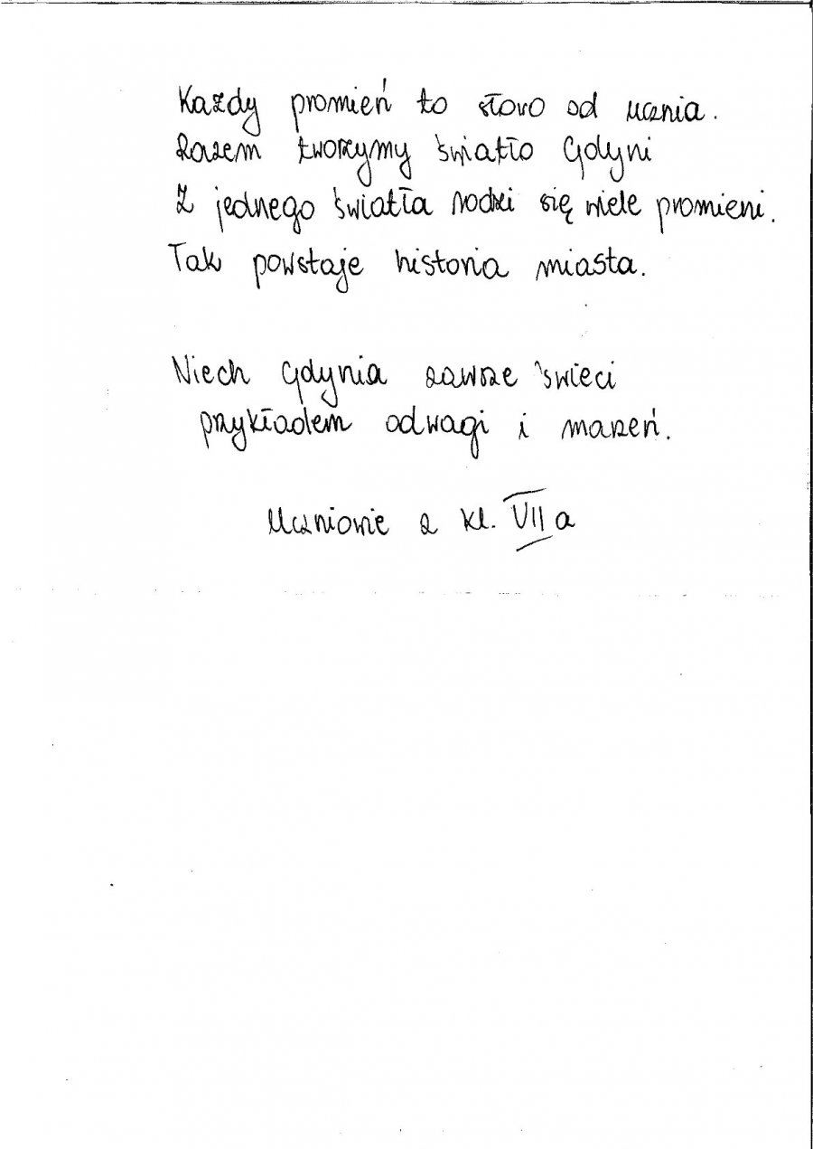  Kto złożył życzenia Gdyni?