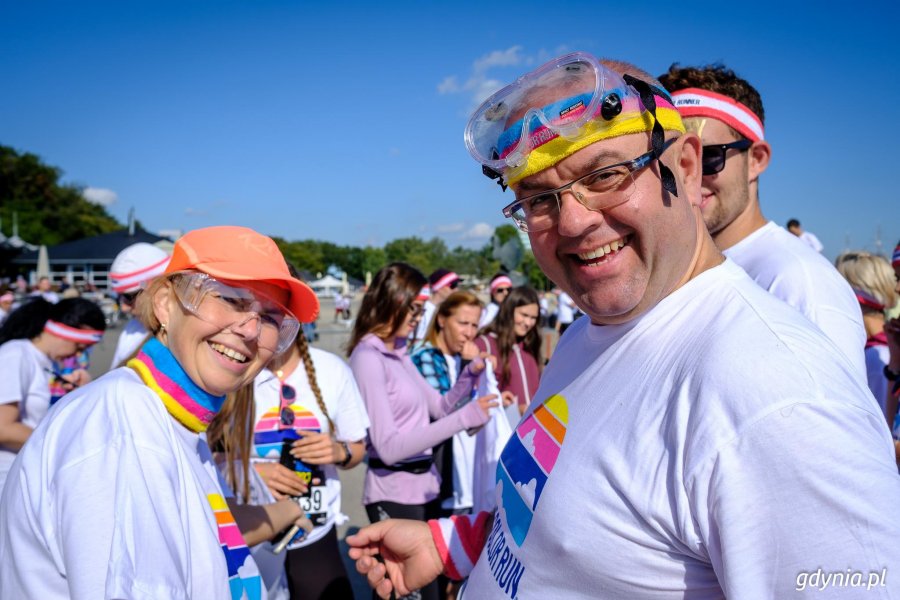 Bieg The Color Run w Gdyni, 16.09.2017 // fot. Dawid Linkowski