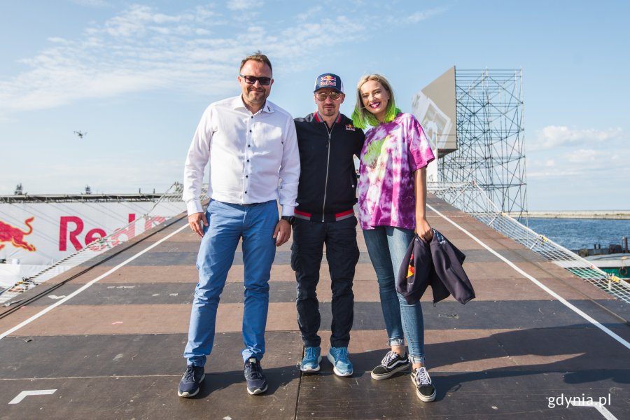Członkowie jury: wiceprezydent Marek Łucyk, Adam Małysz i Natalia Nykiel // fot. Karol 
