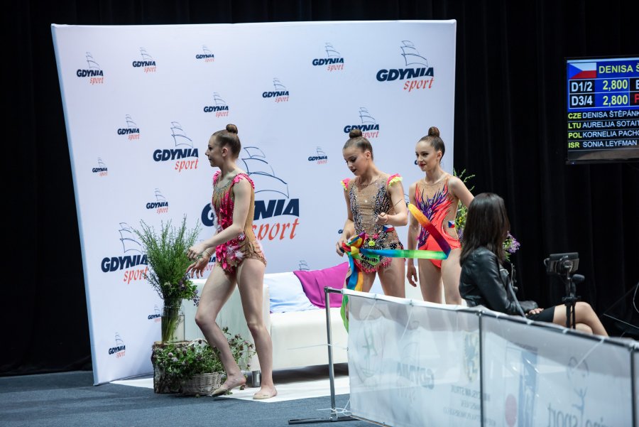 Gdynia Rhythmic Stars oraz Baltic Junior Cup w Gdynia Arenie, fot. Dawid Linkowski