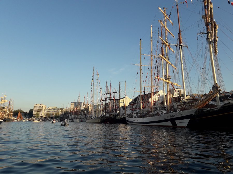 Pogoria na The Tall Ships Races 2018 w norweskim Stavanger
