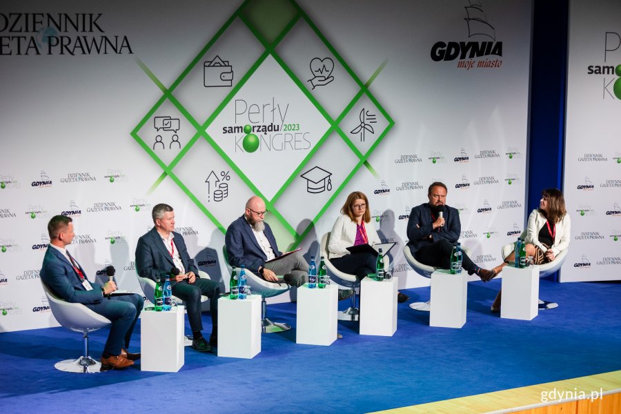 Pierwszy dzień kongresu „Perły Samorządu 2023” w Gdyni, fot. Karol Stańczak