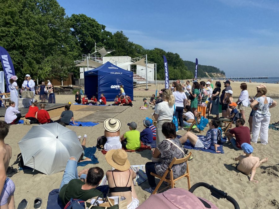 Spektakl na plaży