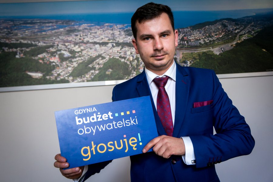 Sebastian Jędrzejewski-radny Gdyni, fot. Aleksander Trafas