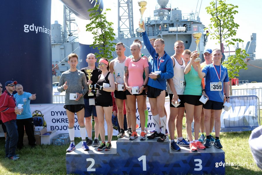 Bieg 5. mil o Puchar Dowódcy Dywizjonu Okrętów Bojowych, fot. Dawid Linkowski, gdyniasport.pl
