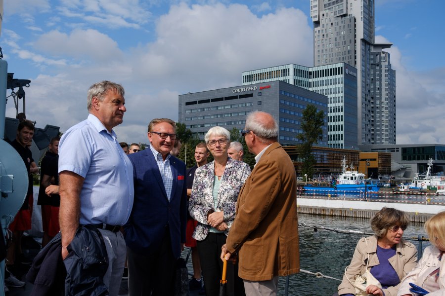 Prezentacja zespołów Vistal Gdynia i Spójnia Gdyni / fot. D. Linkowski