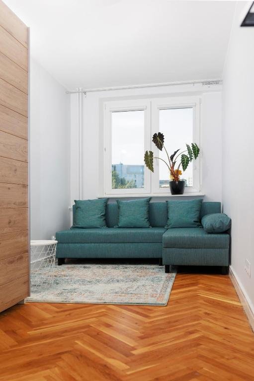 jeden z pokoi w obiekcie Apartament Nadmorski