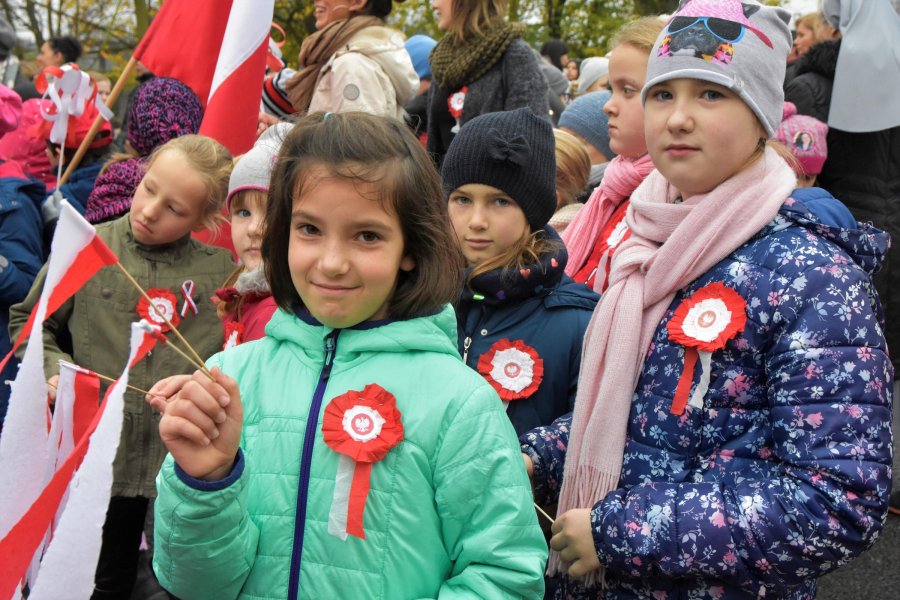 Parada Niepodległości w Orłowie // fot. Lechosław Dzierżak