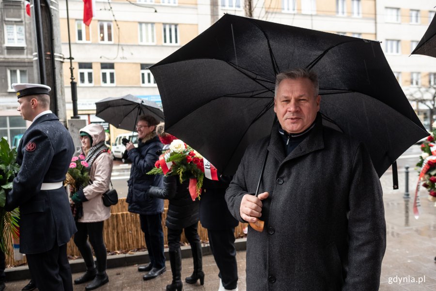 Uroczystość 130. rocznicy urodzin Eugeniusza Kwiatkowskiego // fot. Dawid Linkowski