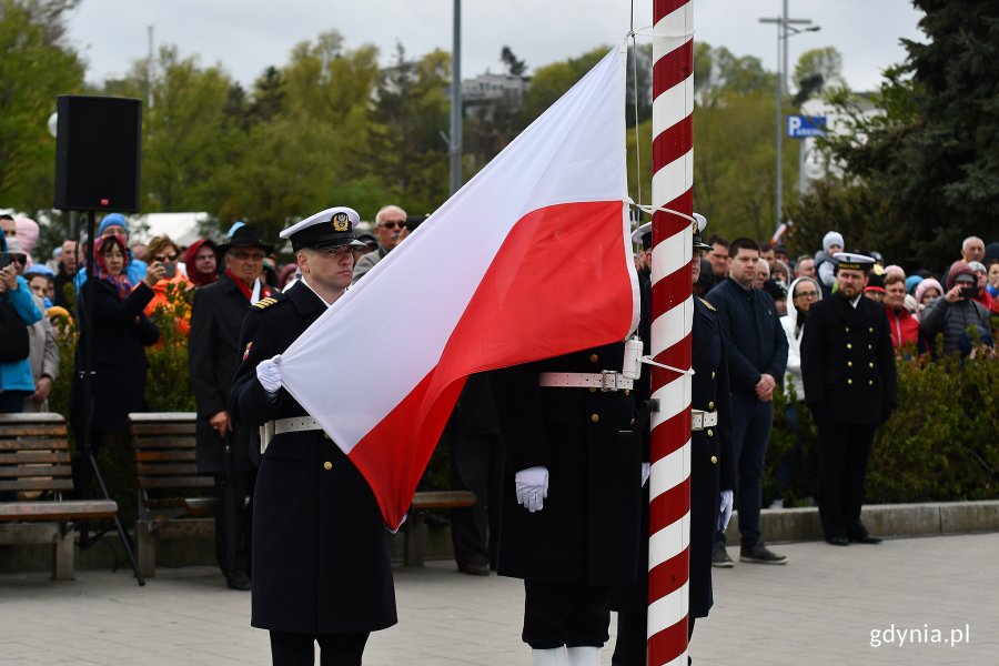Obchody Dnia Flagi RP w Gdyni // fot. Michał Puszczewicz
