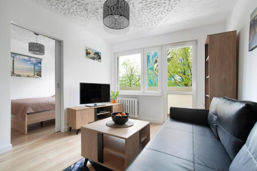Salon w obiekcie Gdynia Mare Apartment