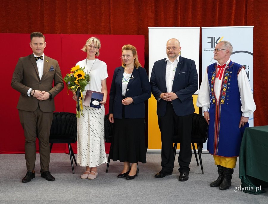 ceremonia wręczenia medali