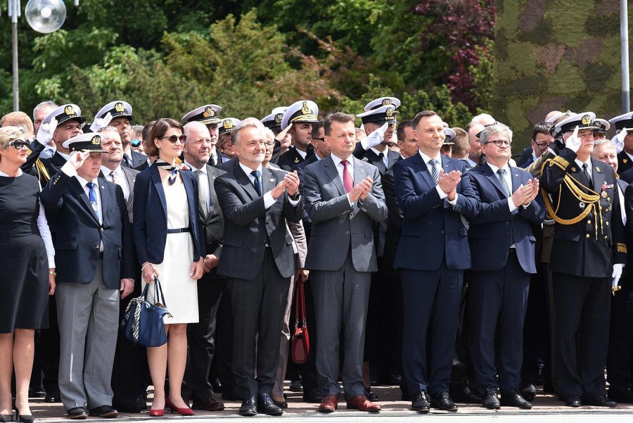 Uroczyste odsłonięcie pomnika Polski Morskiej // fot. Michał Puszczewicz