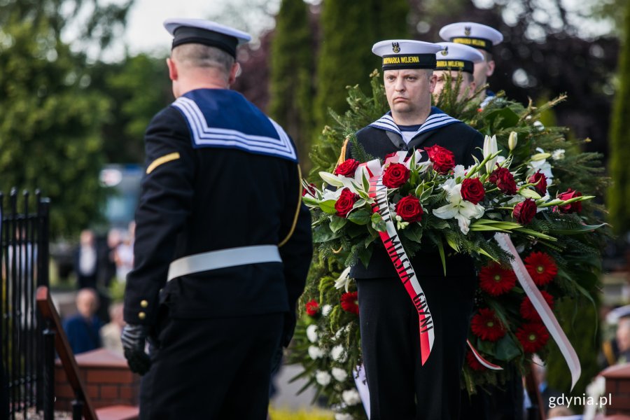 Ceremonia pożegnania admirała floty Ryszarda Łukasika, fot. Karol Stańczak 