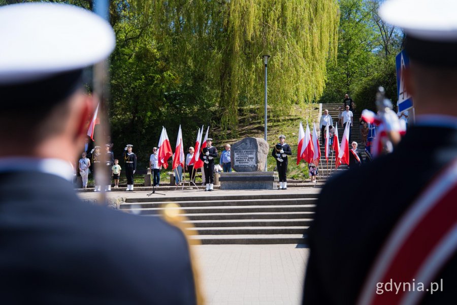 Uroczystości pod Pomnikiem Konstytucji 3 Maja