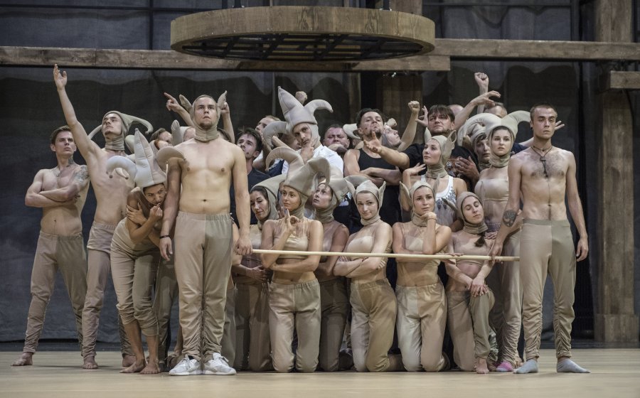 Przygotowania do premiery Wiedźmina w Teatrze Muzycznym fot. Przemysław Burda