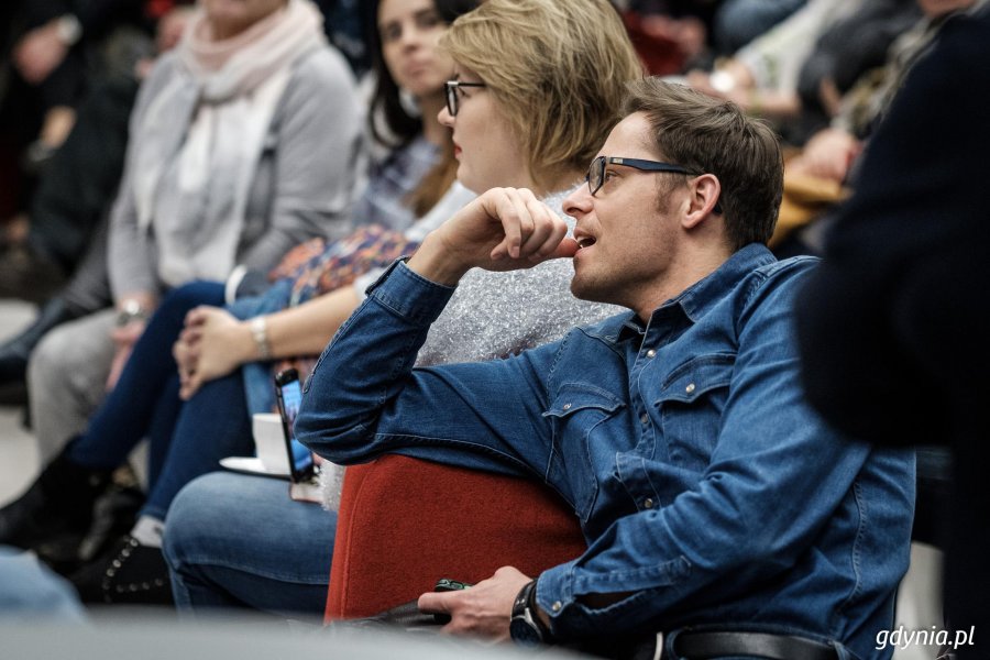 Spotkanie z autorką książki odbyło się w Muzeum Miasta Gdyni. Fot. Dawid Linkowski