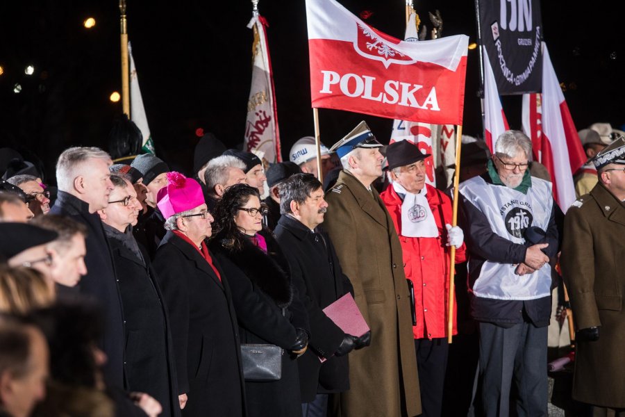 Poranne uroczystości upamiętniające ofiary Grudnia '70 // fot. Karol Stańczak