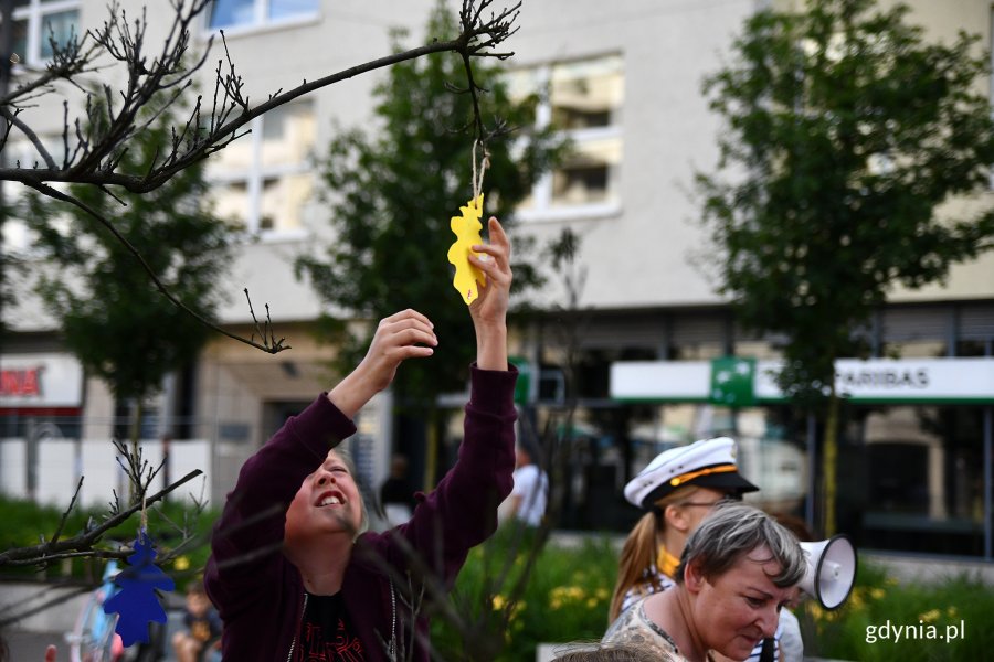 27 czerwca odbyło się pierwsze spotkanie z cyklu „Chodźcie na plac Kaszubski” skierowane do dzieci, młodzieży i dorosłych // fot. Michał Puszczewicz