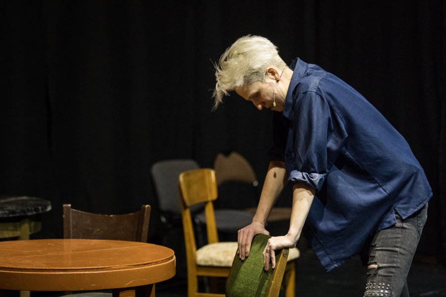 Przygotowania do premiery "Tlenu" w Teatrze Muzycznym // fot. Piotr Manasterski