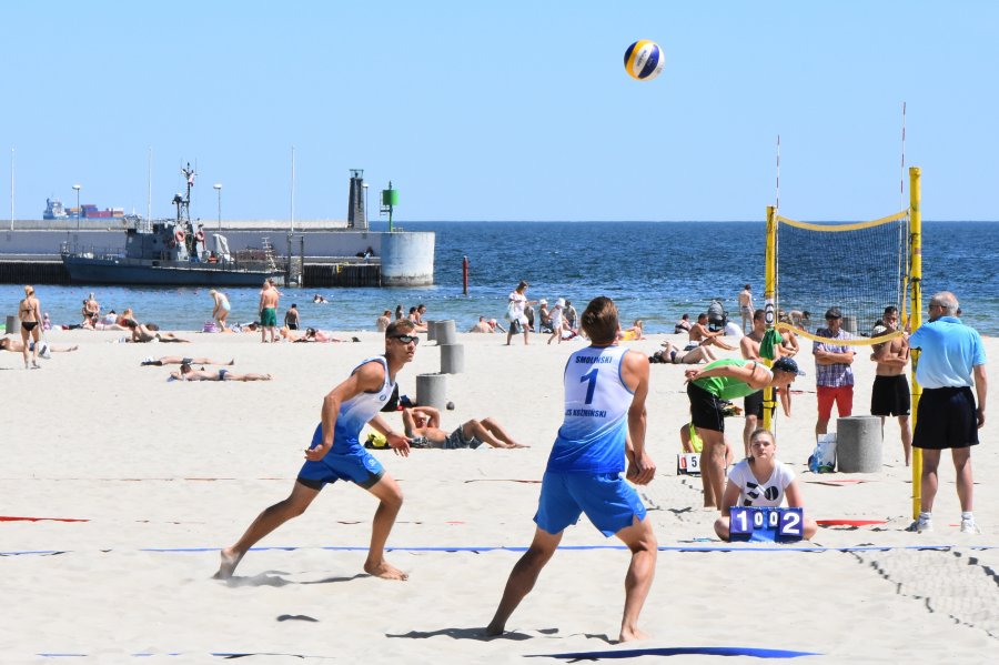 Akademickie Mistrzostwa Polski w Siatkówce Plażowej na gdyńskiej plaży / fot. Dorota Nelke