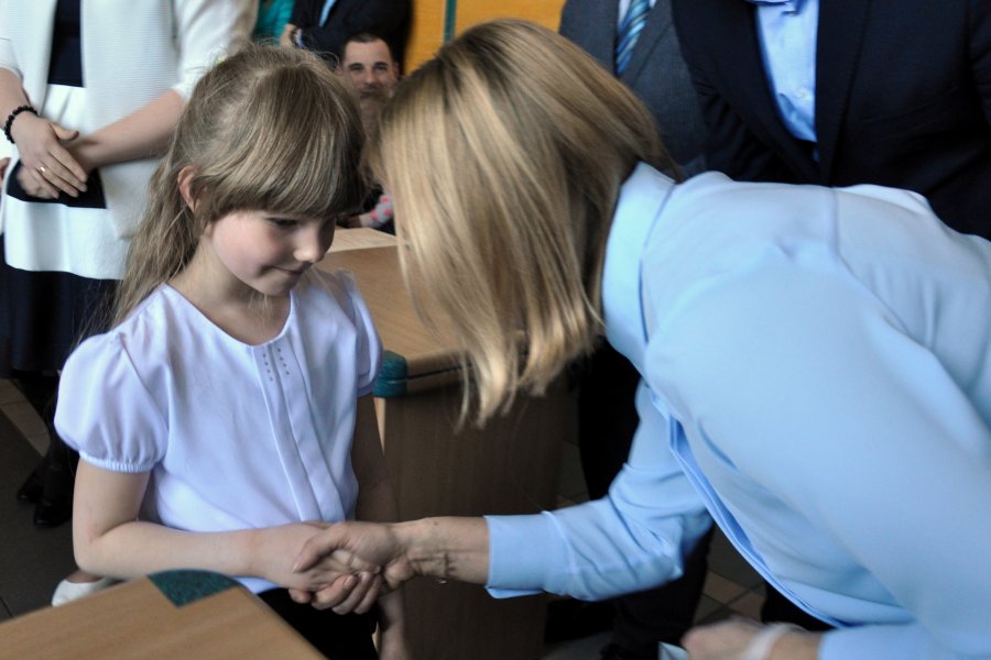 Wręczenie nagród uczestnikom konkursu / fot. Dorota Nelke