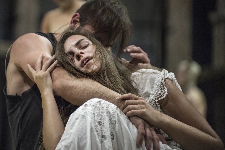 Przygotowania do premiery Wiedźmina w Teatrze Muzycznym fot. Przemysław Burda