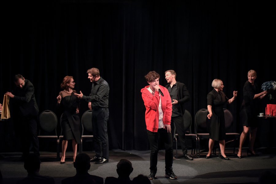 W Teatrze Miejskim w Gdyni trwają przygotowania do prapremiery „Polskich rymowanek albo ceremonii” Andrzeja Błażewicza // fot. Roman Jocher