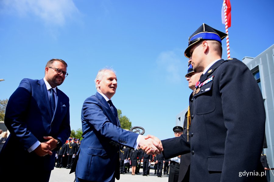 Otwarcie nowej siedziby JRG nr 3 na Oksywiu, fot. Kamil Złoch